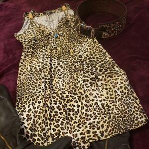 Beautiful Dress Leopard print